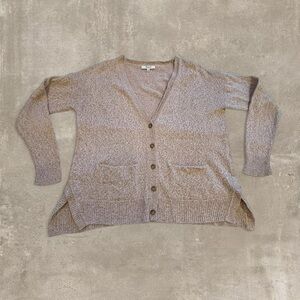 Madewell Brown Cardigan Sweater